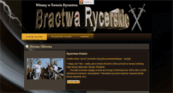 Desktop Screenshot of bractwarycerskie.com
