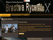 Tablet Screenshot of bractwarycerskie.com